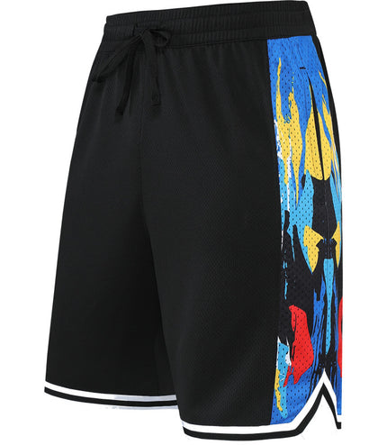 Loose Overknee Five-point Beach Workout Training Middle Pants