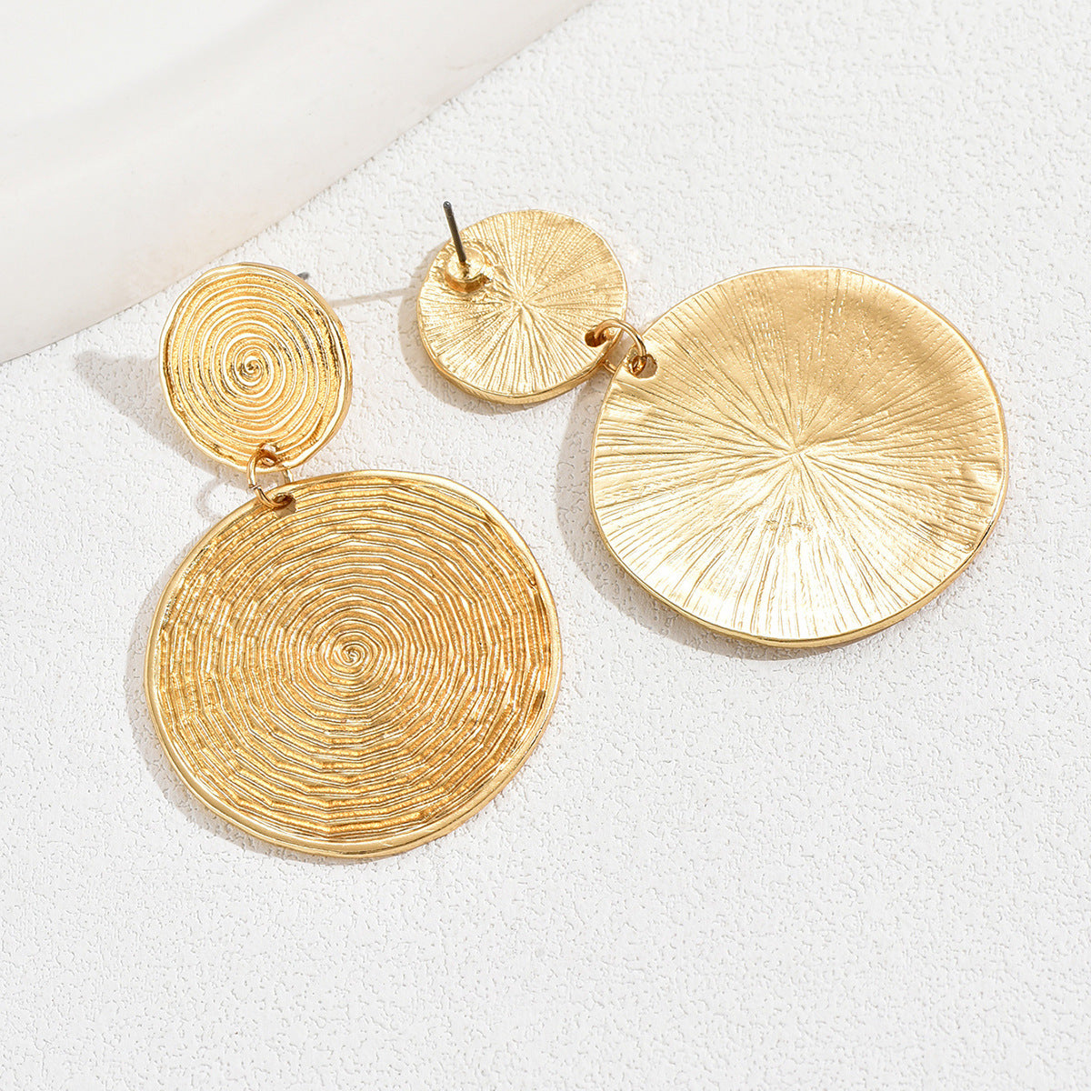 Retro Round Earrings Temperament