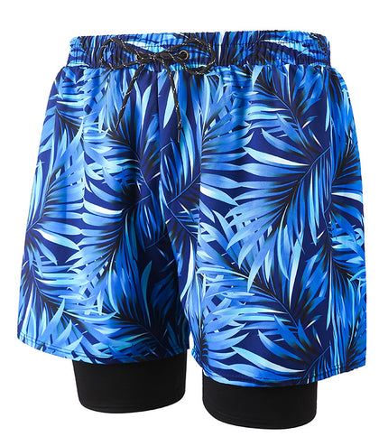 Anti-embarrassment Men's Swimming Trunks