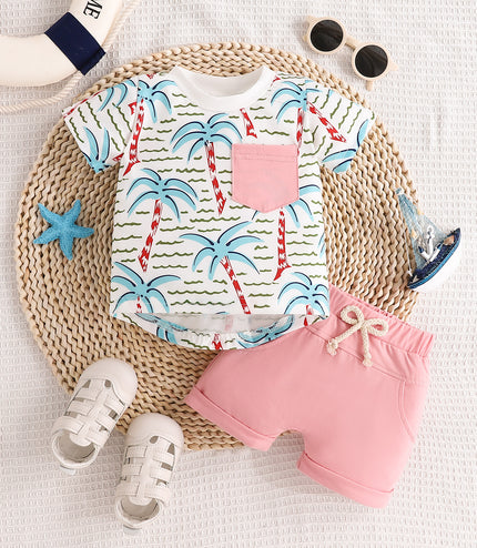 Fashion Personality Summer New Boys' Casual Suit