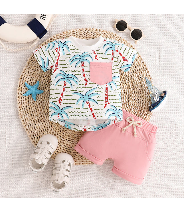 Fashion Personality Summer New Boys' Casual Suit