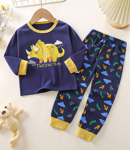 Cotton Autumn New Boys' Pajamas Suit