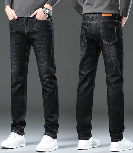 Men's Casual Loose Straight High Stretch Jeans