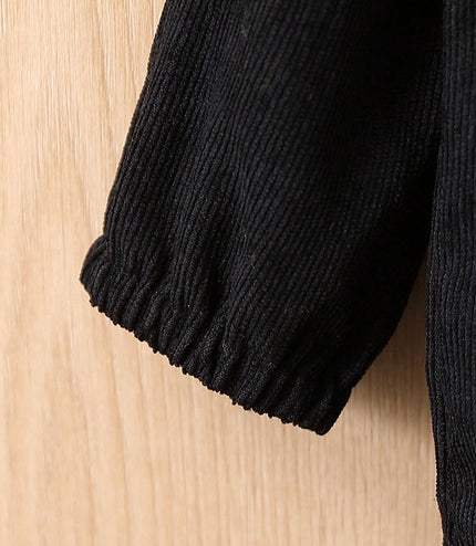 Long Sleeve Solid Color Coat Trousers Suit
