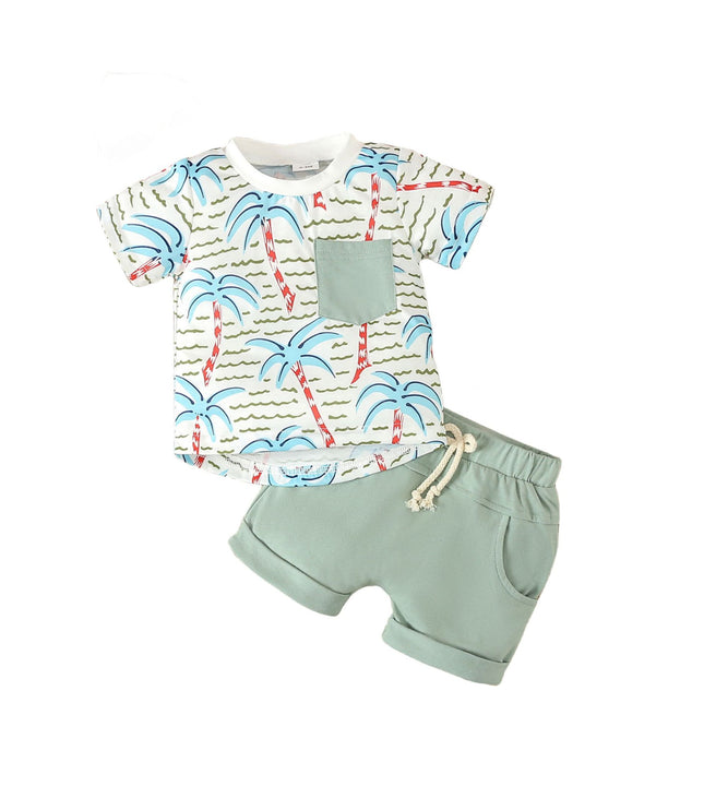 Fashion Personality Summer New Boys' Casual Suit