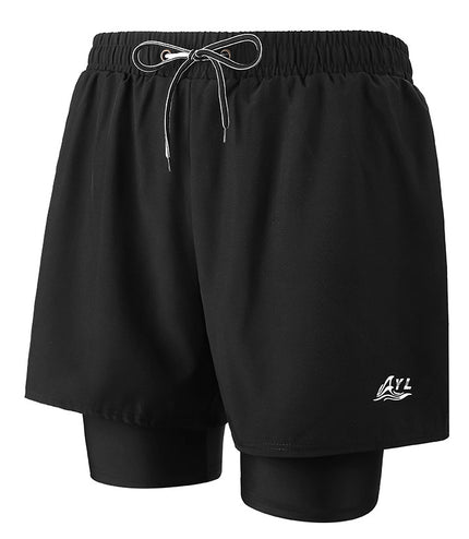 Anti-embarrassment Men's Swimming Trunks