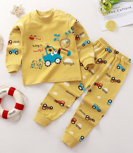 Autumn And Winter Underwear Suit Cotton New Men And Women