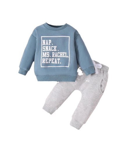 European And American Baby Autumn Winter Thermal Velvet Homewear
