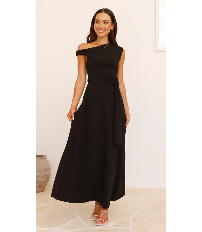 European And American Solid Color Fashion Temperament Sexy Lacing Dress