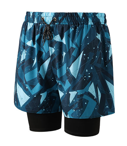 Anti-embarrassment Men's Swimming Trunks