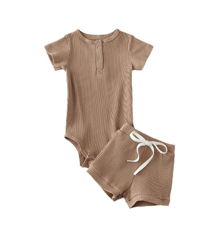 New Fashion Summer Round Neck Short Sleeves Blouse And Pants