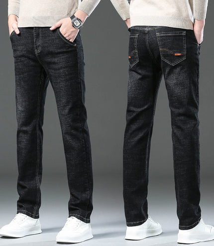 Men's Casual Loose Straight High Stretch Jeans