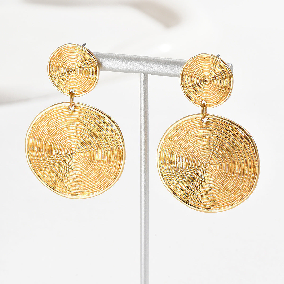 Retro Round Earrings Temperament
