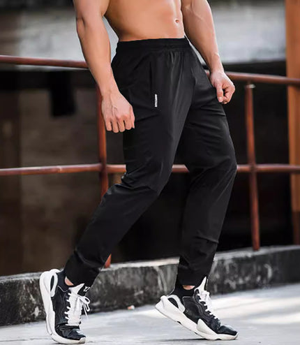 Thin Ice Silk Outdoor Leisure Running Workout Exercise Pants