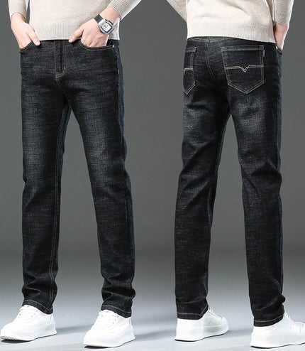 Men's Casual Loose Straight High Stretch Jeans