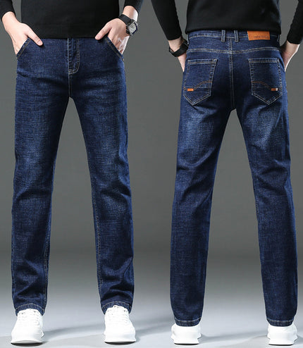 Men's Casual Loose Straight High Stretch Jeans