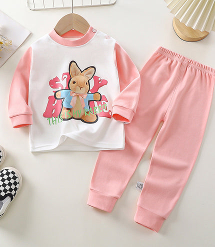Autumn And Winter Underwear Suit Cotton New Men And Women