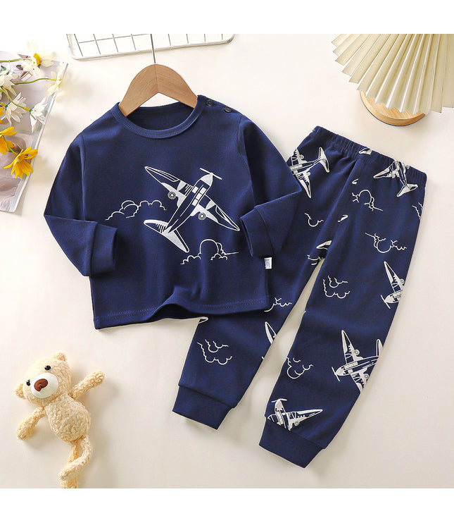 Cotton Autumn New Boys' Pajamas Suit