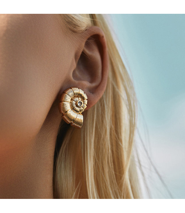 Female Retro Irregular Personality Design Earrings