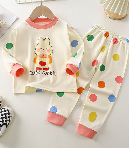 Autumn And Winter Underwear Suit Cotton New Men And Women