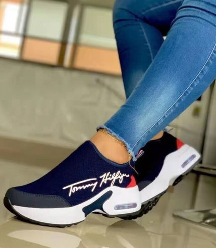 Casual Breathable Wedge Sneakers – Comfort and Style for Everyday Wear