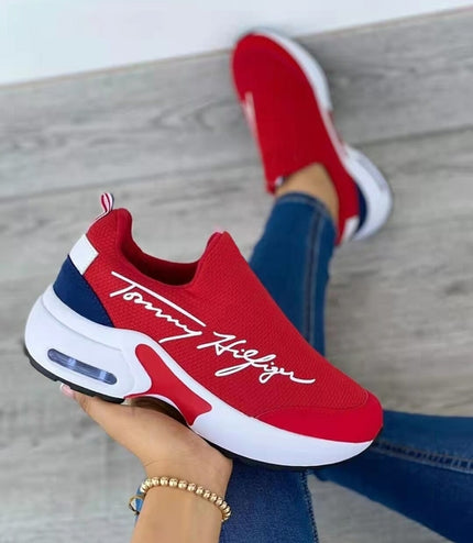 Casual Breathable Wedge Sneakers – Comfort and Style for Everyday Wear