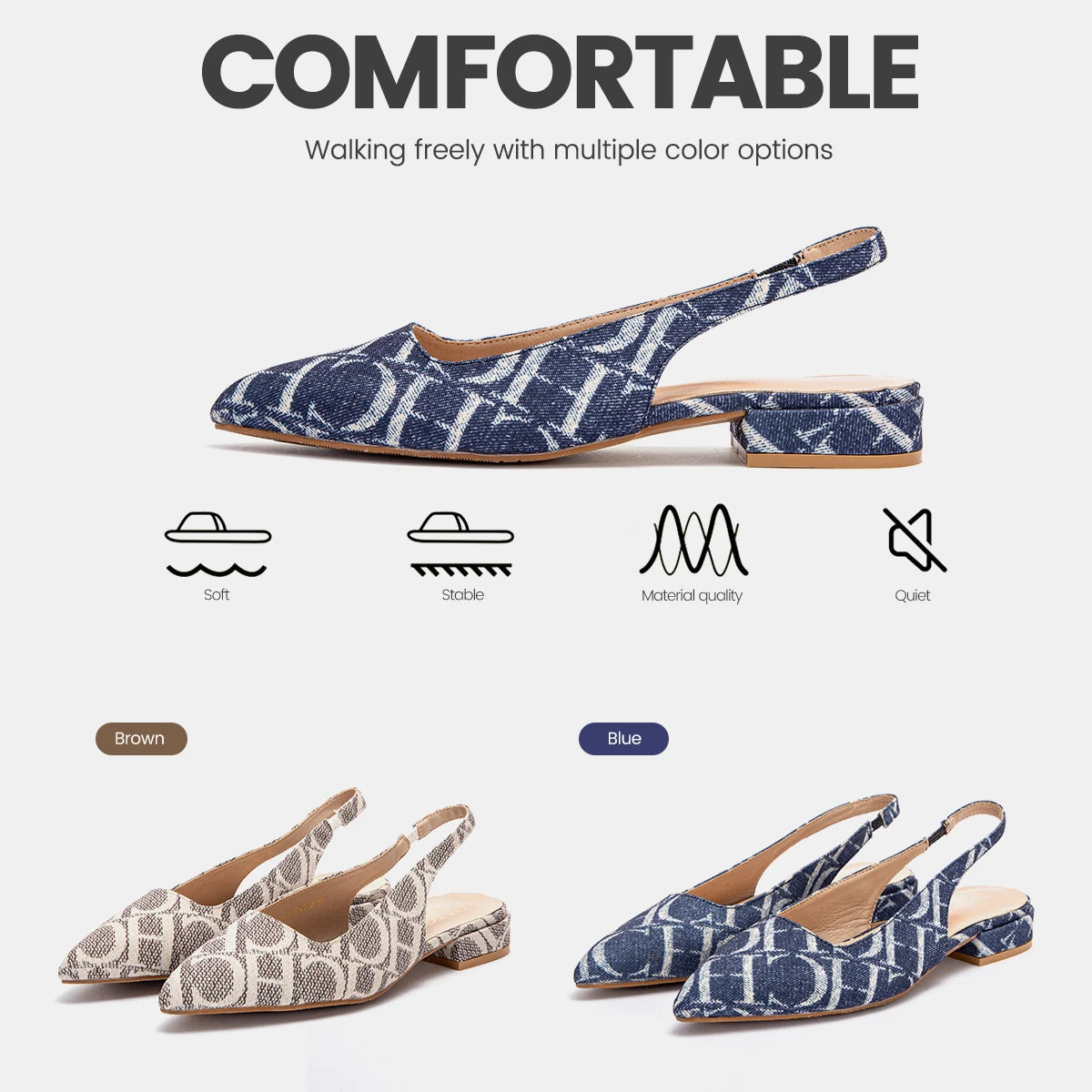 Women’s Casual Flat Sandals – Sleek, Supportive, Everyday