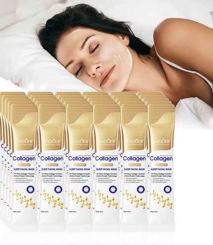 30pcs SADOER Collagen Sleeping Facial Masks Face skincare Moisturizing