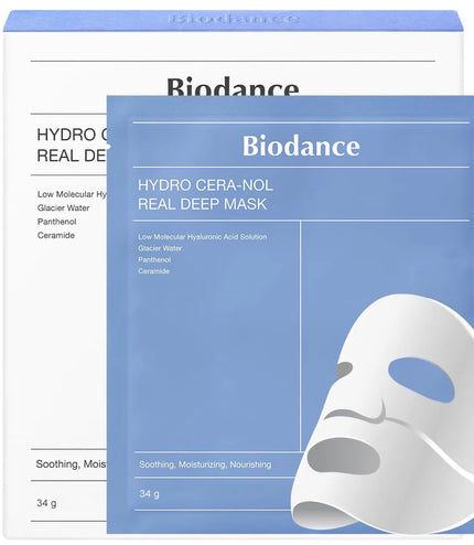 BIODANCE Hydro Cera-nol Real Deep Mask, Overnight Hydrogel Mask,