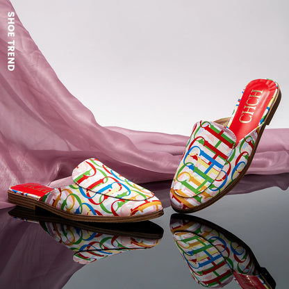 Luxury‑Inspired Pointed Flat Slippers