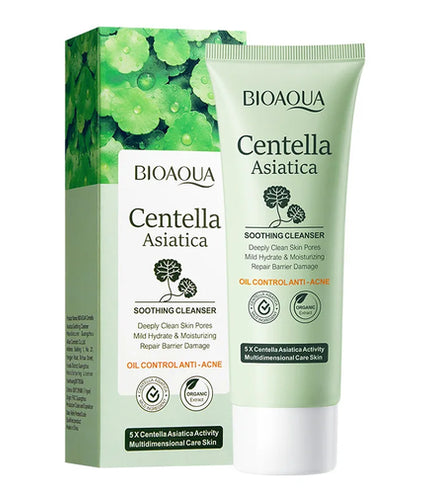 BIOAQUA Centella Asiatica Facial Cleanser – Deep Cleansing, Hydration &amp; Oil Control