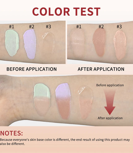 CC Red Correction Cream Primer Moisturizing Waterproof Anti-sweat