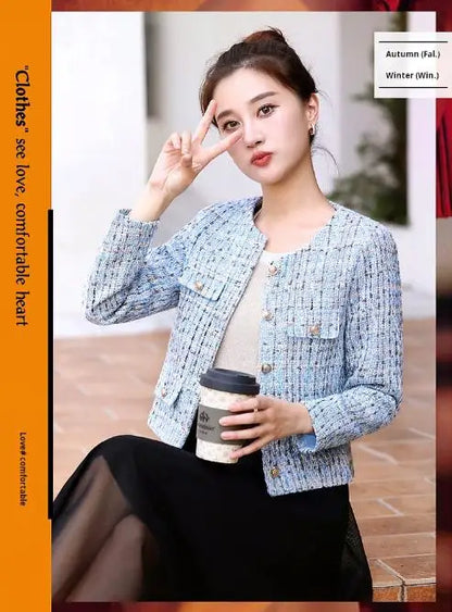 Women Sweet Tweed Jacket