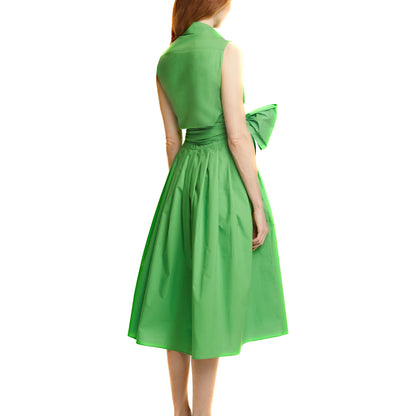 CHCH Women’s Sleeveless Lace-Up Maxi Dress