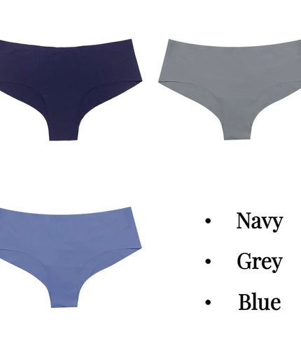 Experience Ultimate Comfort with the 3-Piece Silk Panties Set!&nbsp;