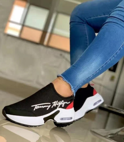Casual Breathable Wedge Sneakers – Comfort and Style for Everyday Wear