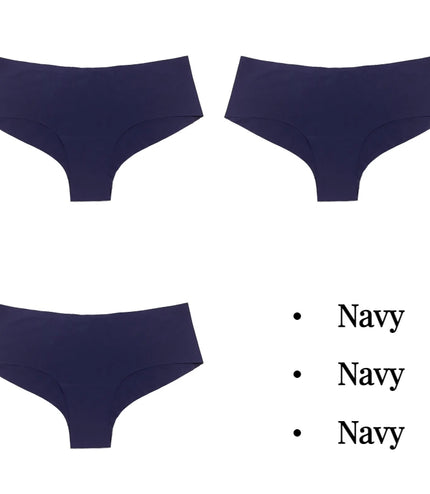 Experience Ultimate Comfort with the 3-Piece Silk Panties Set!&nbsp;