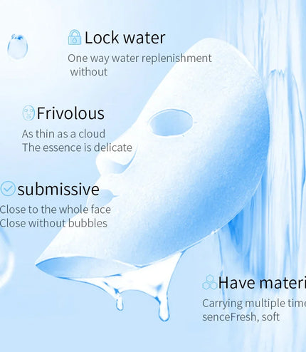 BIOAQUA Centella, Collagen &amp; Vitamin C Facial Mask – Hydrating &amp; Brightening Skincare