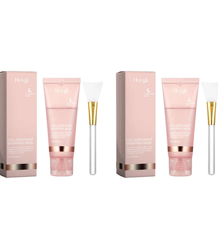 75g Collagen Night Wrapping Peel Off Mask Facial Moisturizing Brighten