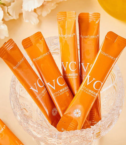 30pcs Vitamin C Sleeping Masks Beauty Face Moisturizing Skin