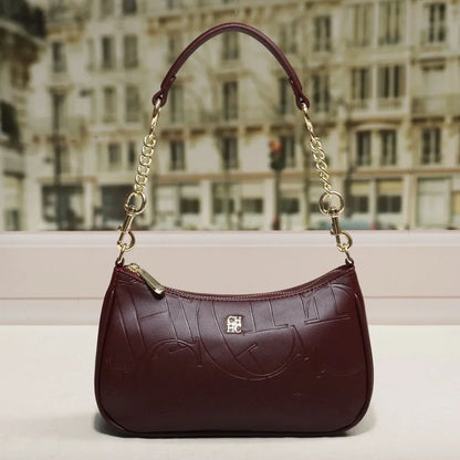 CH Women’s Bent‑Moon Shoulder &amp; Crossbody Bag