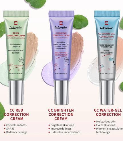 CC Red Correction Cream Primer Moisturizing Waterproof Anti-sweat