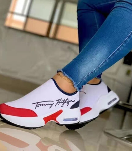 Casual Breathable Wedge Sneakers – Comfort and Style for Everyday Wear