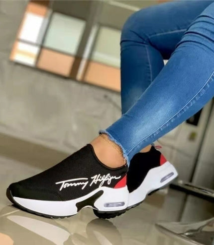 Casual Breathable Wedge Sneakers – Comfort and Style for Everyday Wear