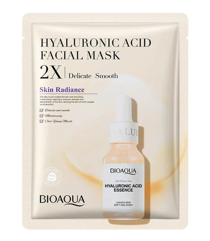 BIOAQUA Centella, Collagen &amp; Vitamin C Facial Mask – Hydrating &amp; Brightening Skincare