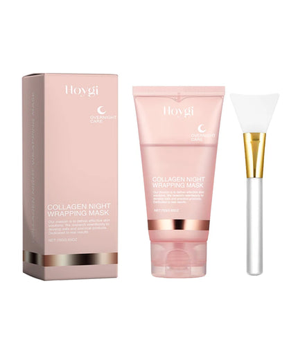 75g Collagen Night Wrapping Peel Off Mask Facial Moisturizing Brighten