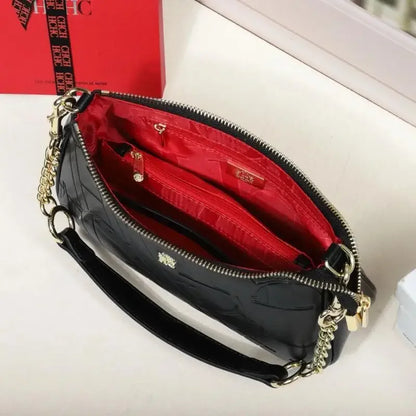 CH Women’s Bent‑Moon Shoulder &amp; Crossbody Bag