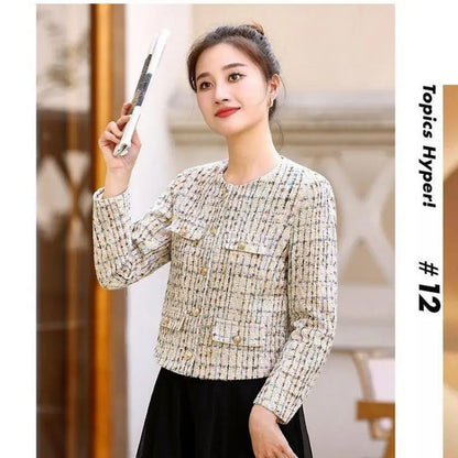 Women Sweet Tweed Jacket