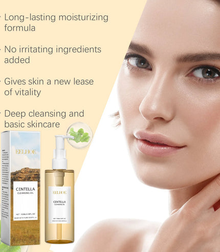 Moisturizing Facial Cleansing Oil with Centella – Deep Clean &amp; Pore Refining