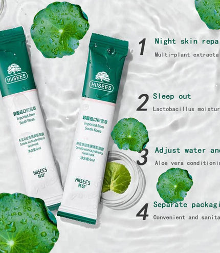 30pcs Centella Collagen Sleeping Facial Masks skincare Anti Wrinkle